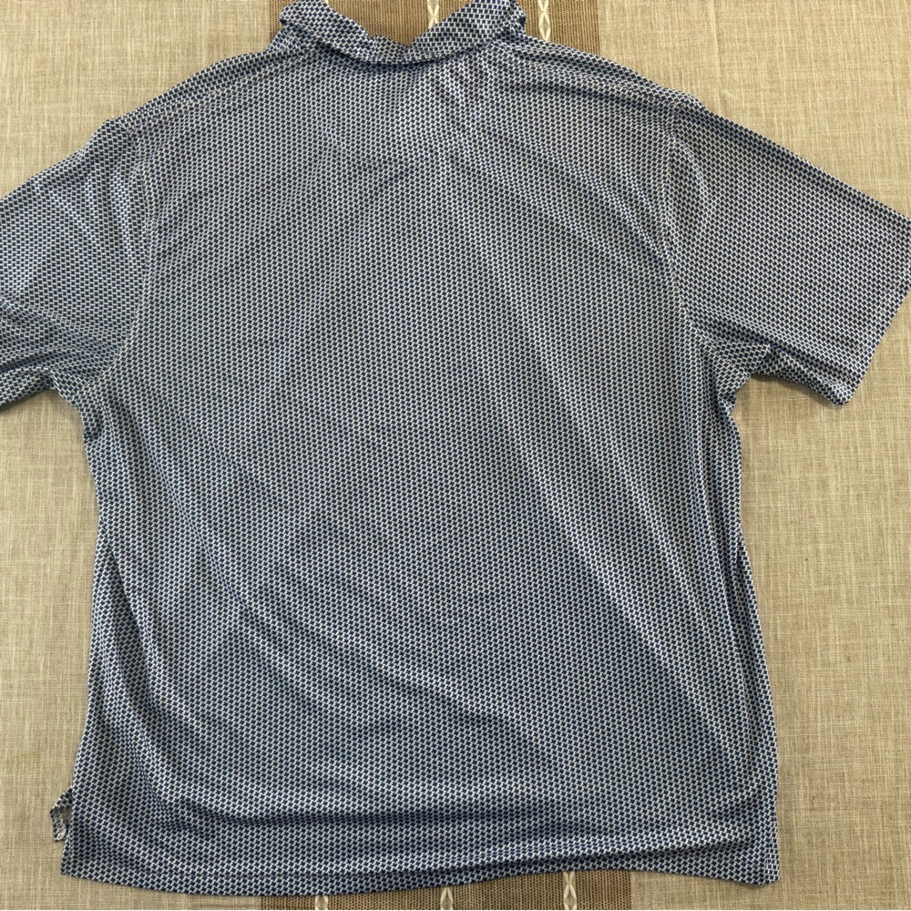 Rafter C Texas print polo. 2XL - Picture 5 of 5